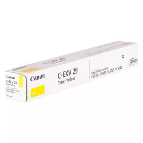 An image of a product called Toner cartridge Canon C-EXV29 Yellow (2802B002)