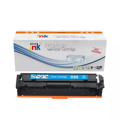 An image of a product called Canon 055 Cyan Toner Cartridge/Starink (3015C002)