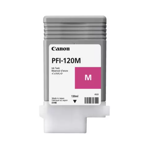 An image of a product called Canon PFI-120M Magenta Ink Cartridge/Starink (2892C001AA)