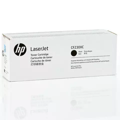 An image of a product called HP CF230XC HP LASERJET