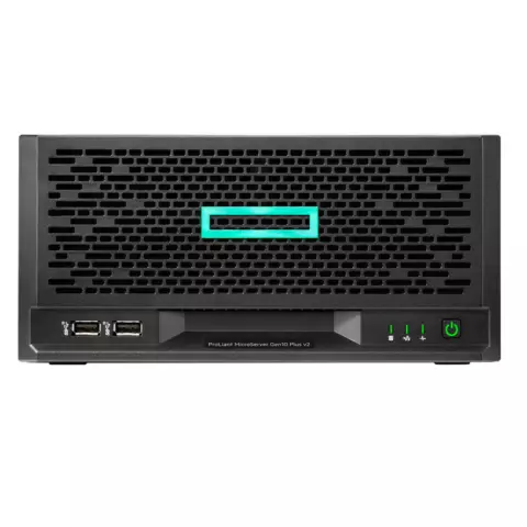 An image of a product called HPE MicroSvr G10+ v2 E-2314 16G NHP Svr (P54649-421)