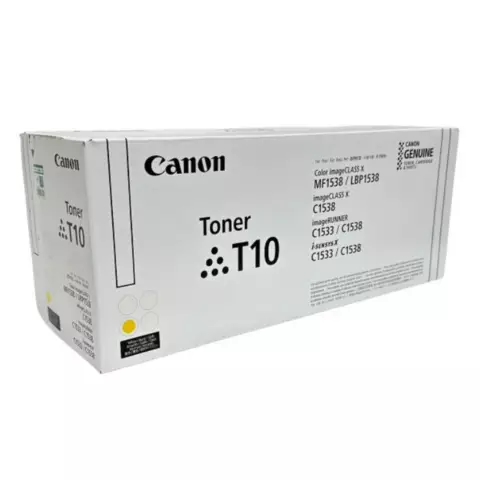 An image of a product called Original Canon Toner T10 Yellow (4563C001AA)