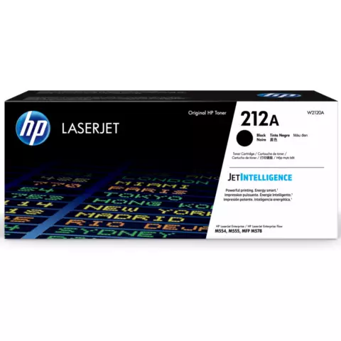 An image of a product called HP 212A Black Original LaserJet Toner Crtg (W2120A)