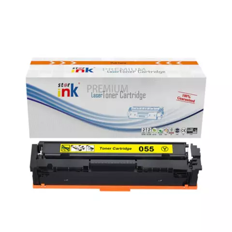 An image of a product called Canon 055 Yellow Toner Cartridge/Starink (3013C002)