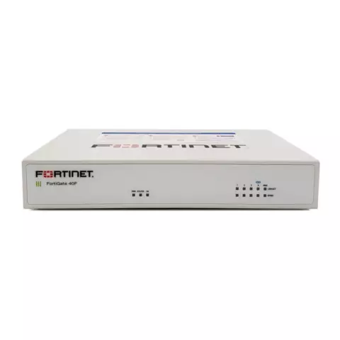 An image of a product called <title>Fortinet FortiGate 40F Firewall (FG-40F) - Güclü Təhlükəsizlik və Yüksək Performanslı Şəbəkə Həlli | Aeunion Store<title>