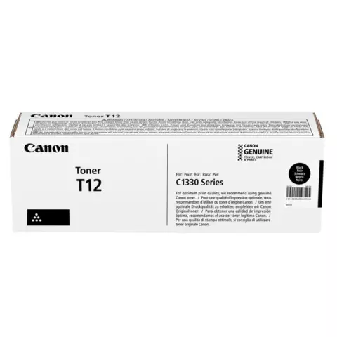 Original Toner Canon T12 Black (5098C006AA)