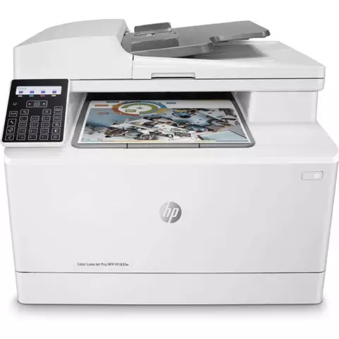 An image of a product called Printer HP Color LaserJet Pro MFP M183fw (7KW56A)