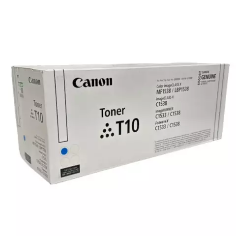 An image of a product called Original Canon Toner T10 Cyan (4565C001AA)