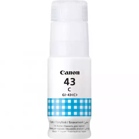 An image of a product called <title>Canon GI-43 Cyan Ink Bottle 70ml/Starink (4672C001) - Yüksək Keyfiyyət və Sərfəli Qiymət | AEunion Store</title>