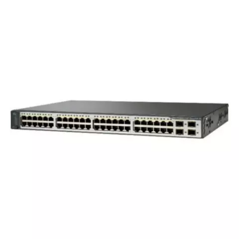 An image of a product called Cisco Catalyst WS-C3750V2-48PS-S