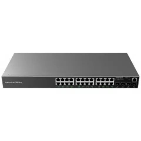 An image of a product called Grandstream GWN7803P Enterprise Layer 2+ Managed PoE Network Switch